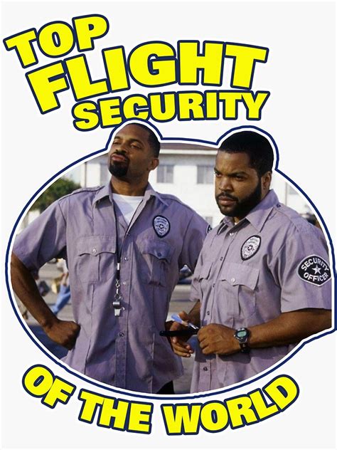 "friday after funny top flight security" Sticker for Sale by BrollRolf ...