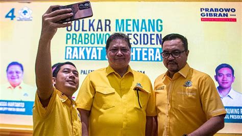 Golkar Claims Playing Huge Role In Helping Prabowo Gibran Win