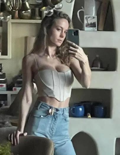 Brie Larson Showing Off Her Tits Again Nude Leaked Porn Photo