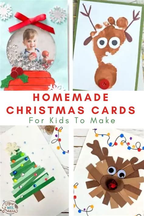 Christmas Cards for Kids to Make - How Wee Learn | Christmas cards kids ...