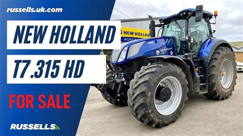 New Holland T7315 Hd Tractor Youtube