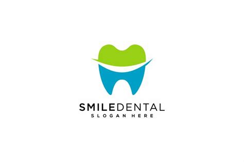 smile dental logo design vector (2132851)