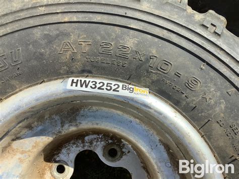 X Atv Tires Rims Bigiron Auctions