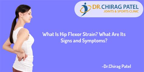 What Is Hip Flexor Strain What Are Its Signs And Symptoms