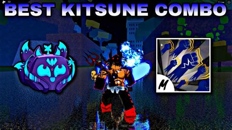 Best Kitsune Combos With God Human In Blox Fruits YouTube