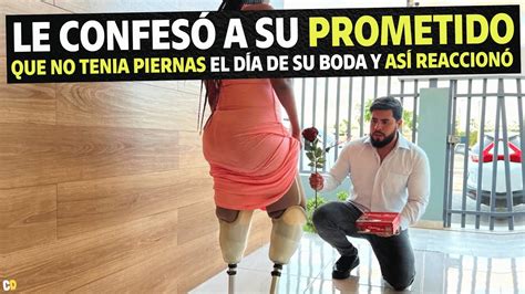 Le Confesó A Su Prometido Que No Tenía Piernas El Día De Su Boda Y Así