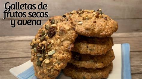 Deliciosas Galletas De Avena Y Frutos Secos Sin Mantequilla Sabores