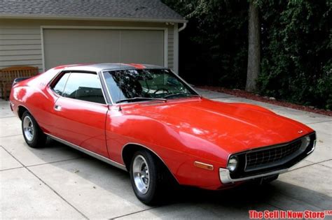 1972 72 Amc Javelin Sst Trans Am Red V8 Coupe Orig Paint Survivor