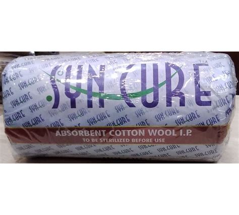 Syncure White Absorbent Cotton Wool Packaging Size 500 Gm At Rs 120