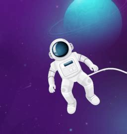 Astronaut Floating In Space Gif