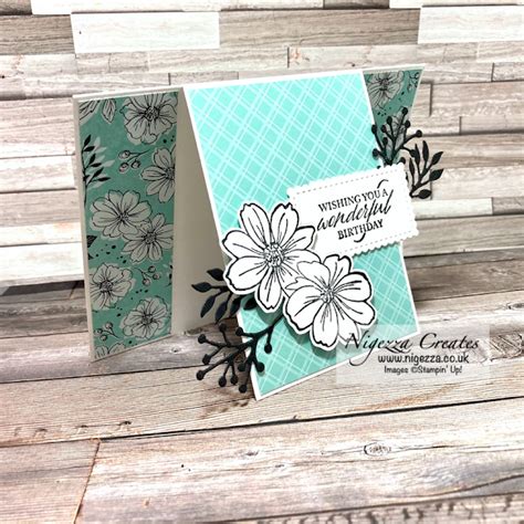 Nigezza Creates Ink Stamp Share February Blog Hop Card Sketch