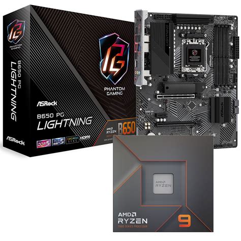 Kit Upgrade PC AMD Ryzen 9 7900X ASRock B650 PG Lightning Kit Upgrade