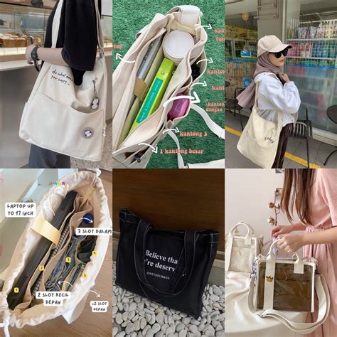 Aesthetic Stuff On Twitter Rekomendasi Slingbag Totebag Muat Banyak