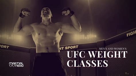 Understanding Ufc Weight Classes Ufc