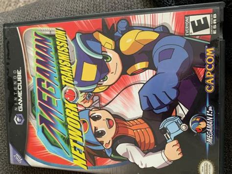 Mega Man Network Transmission Item Box And Manual Gamecube