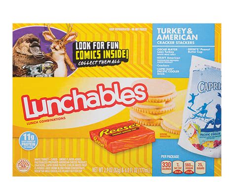 Turkey And American Or Ham And American Lunchables Oscar Mayer Aldi Us