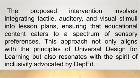 Multi Sensory Teaching Strategies Presentation Pptx