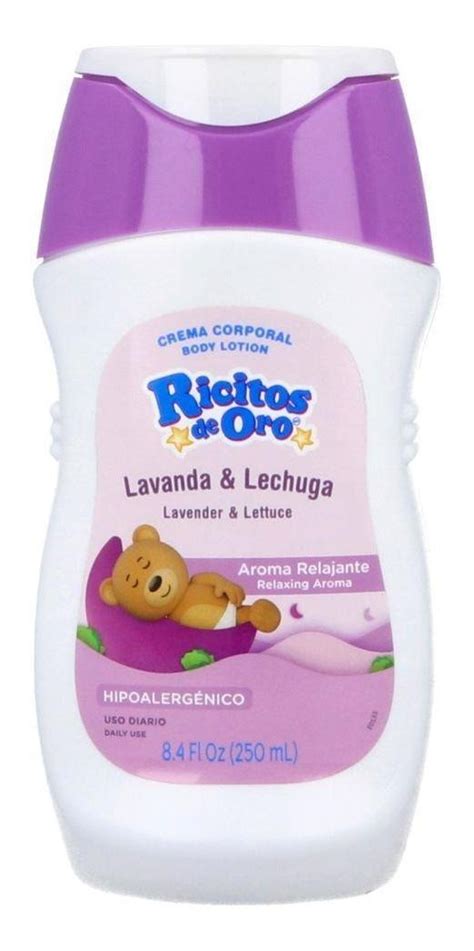 Crema Corporal Ricitos De Oro Lavanda Lechuga 250 Ml Aroma MercadoLibre