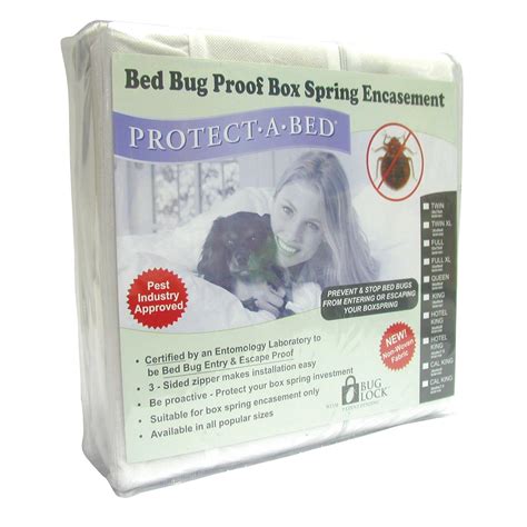 Protect A Bed Bed Bug Proof Box Spring Encasement Mattress Protector