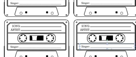 Karaoke Song Request Slip 8 Per Page Printable Etsy