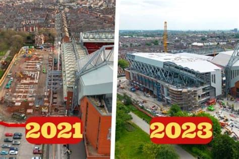 From To Watch Remarkable Timeline Of Anfield Road Expansion