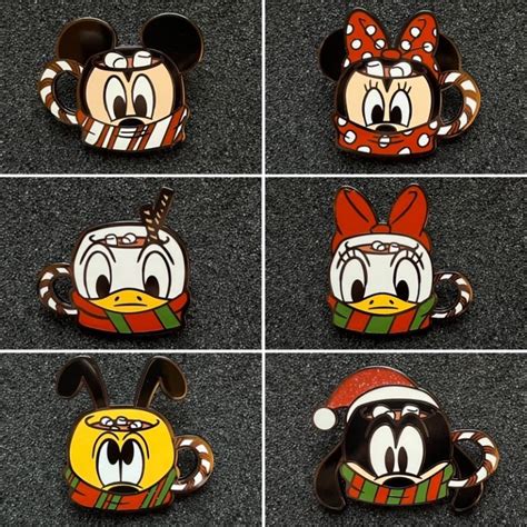 Mickey Friends Hot Cocoa Loungefly Blind Box Pin Set Disney Pins Blog