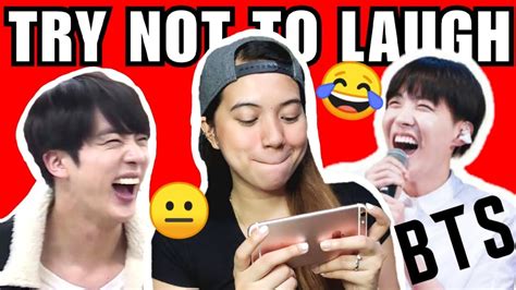 Bts Try Not To Laugh Challenge Funny Moments Reaction Youtube