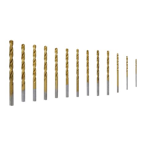 Tsnamay 1 5 6 5mm High Speed Steel Titanium Plated Drill Bit Titanium