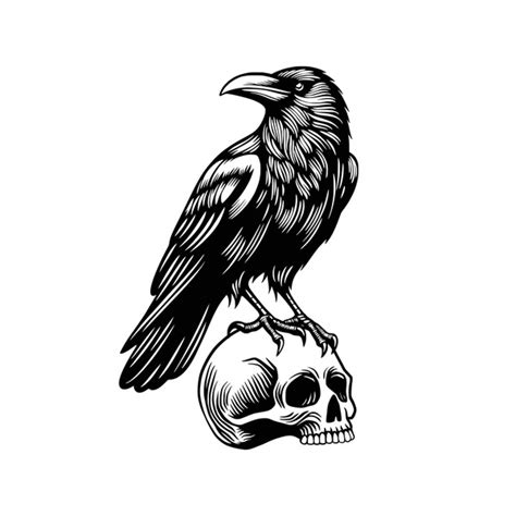 1,381 Crow Skull Tattoo Royalty-Free Photos and Stock Images | Shutterstock