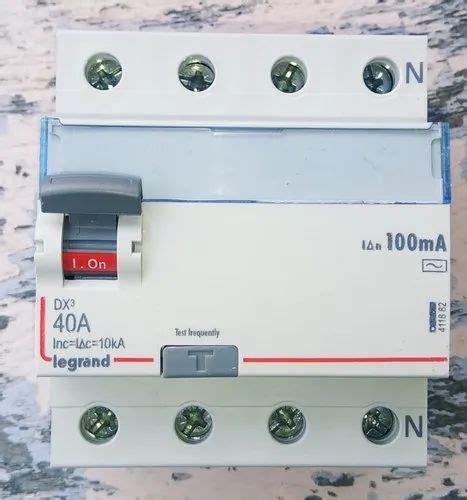 Four Pole LEGRAND RCCB 40A FP 100MA 415V At Rs 2453 In Nagpur ID