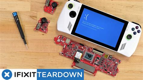 Rog Ally Teardown Great Hardware With A Big But Youtube