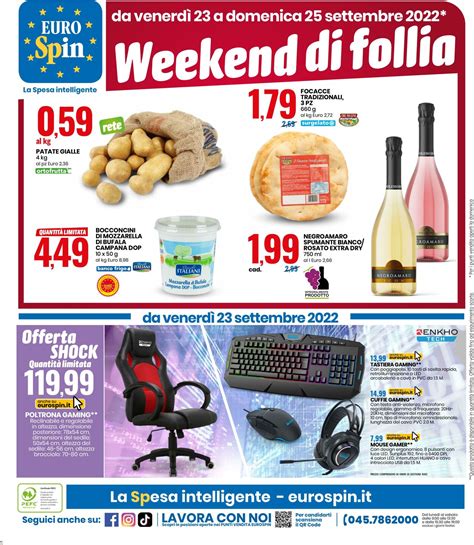 Eurospin Volantino Promozionale Valido Da A Pagina N