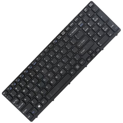 Teclado P Sony Vaio Sve D M Sve D L Preto C Frame