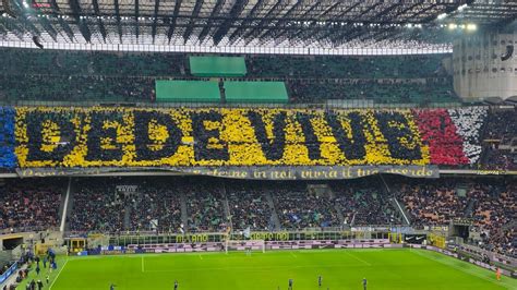 Inter Curva Nord Milano Dede Vive Youtube