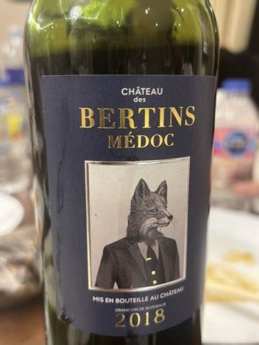 Château des Bertins Médoc Vivino