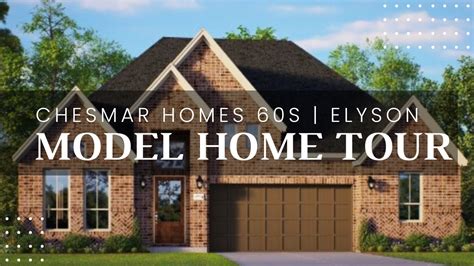 Chesmar Homes S Elyson Model Home Tour Youtube