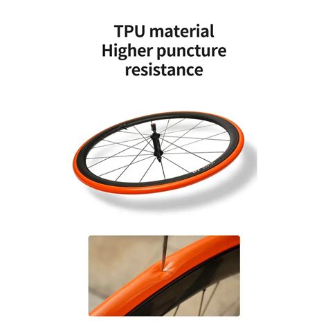 Ultralight Bike Inner Tube 700 X 18 32C Road Bicycle TPU Tire 700C 65mm