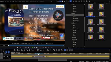 Professional Effects Transition Ii Edius X Edius Edius Ii Plugins