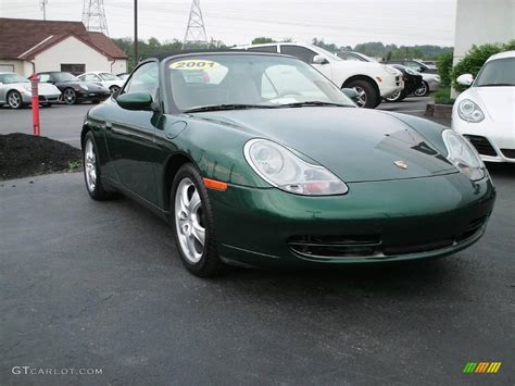 Rain Forest Green Metallic Porsche Carrera Cabriolet