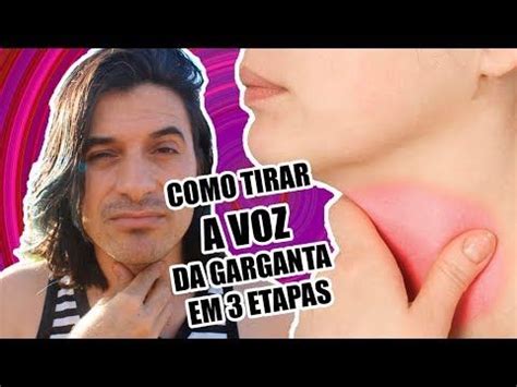 Como tirar a voz da garganta em 3 etapas YouTube Exercícios vocais