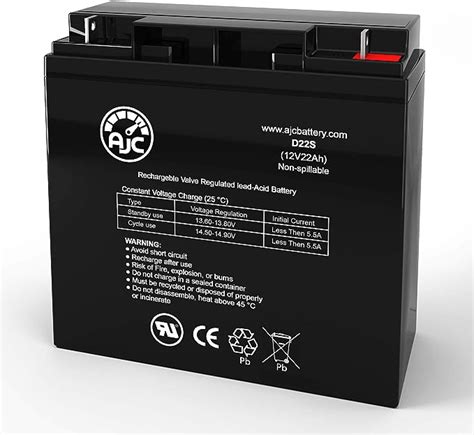 Panasonic Lc Xc P V Ah Sealed Lead Acid Battery Amazon Co Uk