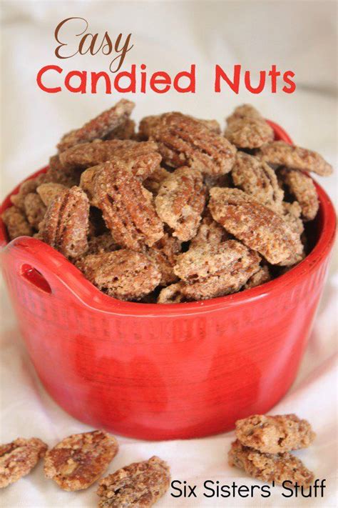 Easy Candied Nuts Recipe Nut Recipes Candied Nuts Recipe Recipes