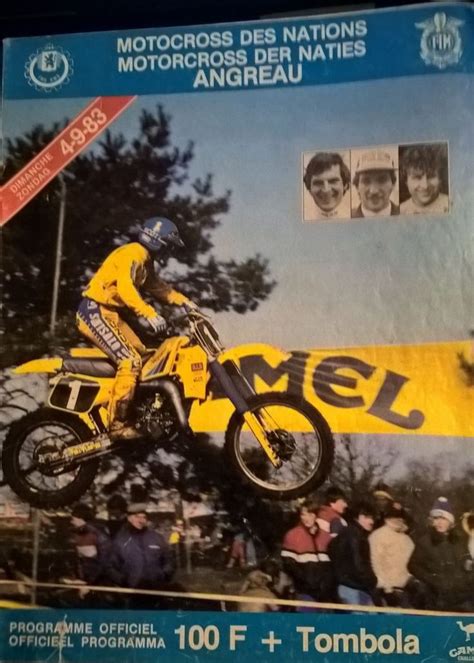 Épinglé Par Amadeo Stortini Sur Eric Geboers Motocross Moto Cross