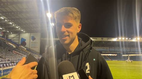 Press Conference Jack Tucker On His First Mk Dons Goal News Milton