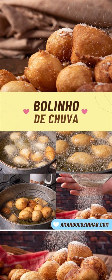 Bolinho De Chuva Simples Em 2022 Bolinho De Chuva Melhores Receitas