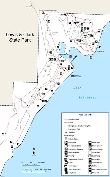 North Dakota State Park Maps Dwhike