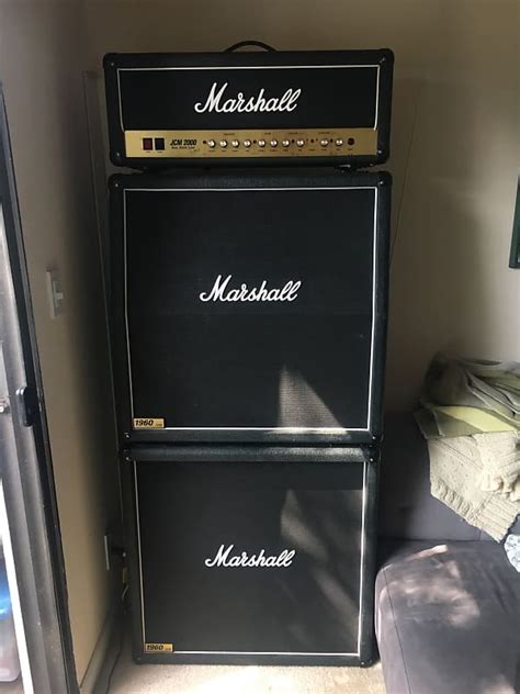 Marshall Jcm 2000 Dsl100 Stack With 1960a And 1960b Cabinets Reverb