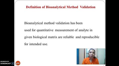 Bioanalytical Method Development And Validation Youtube