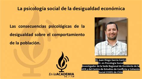 Multimedia La Psicología Social De La Desigualdad Económica