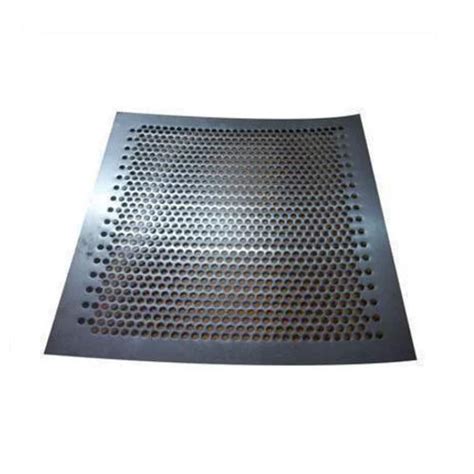 Silver Crc Perforated Sheets At Best Price In Mumbai Shree Steel